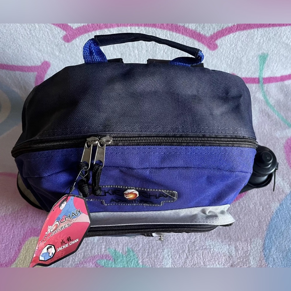 RARE Jackie Chan Adventures Cartoon Backpack New w/ Tag 2002 (See Photos) HTF - Picture 16 of 16